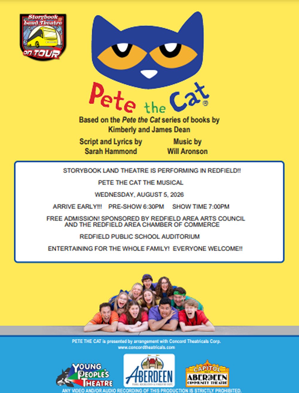 Pete the Cat flier